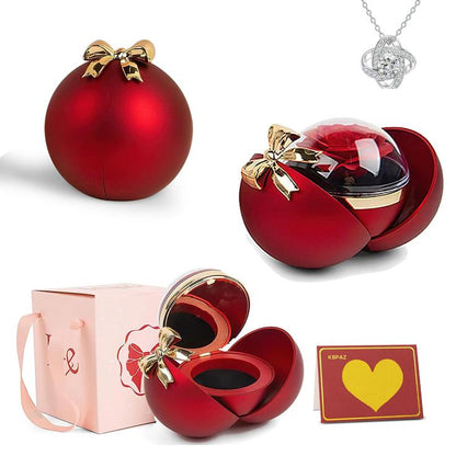 SET CADOU CUTIE + TRANDAFIR + COLIER ! REDUCERE